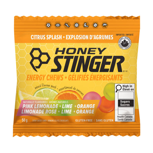 Honey Stinger - Citrus Splash Organic Energy Chews
