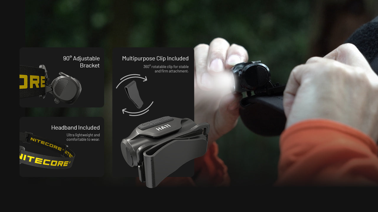Nitecore -  HA11 240 Lumens Ultralight Headlamp