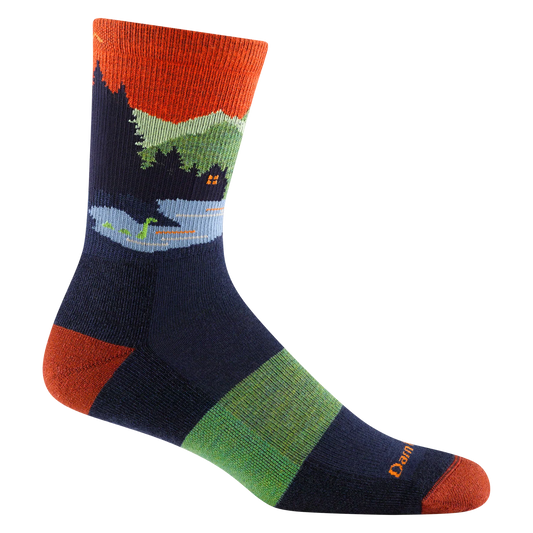Darn Tough - 5014 Men's Hiker Close Encounters Micro Crew Sock Midweight Hiking Socks