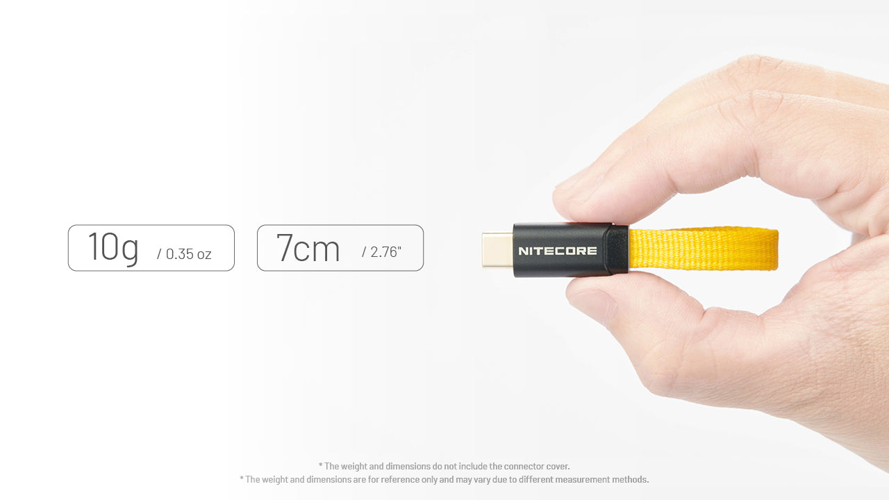 Nitecore NLink10 USB-C Ultralight Magnetic Fast Charging Cable