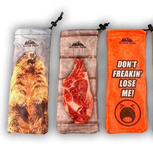 Hilltop Packs - Ultralight Tent Stake Bags, Printed