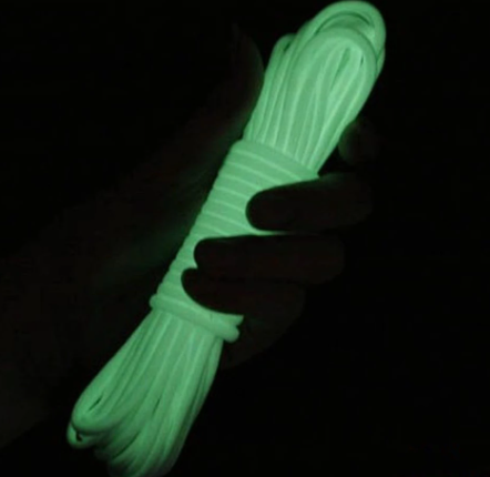 Geartrade - Paracord Glow In The Dark 7 Strand (4MM 100ft Bundle)
