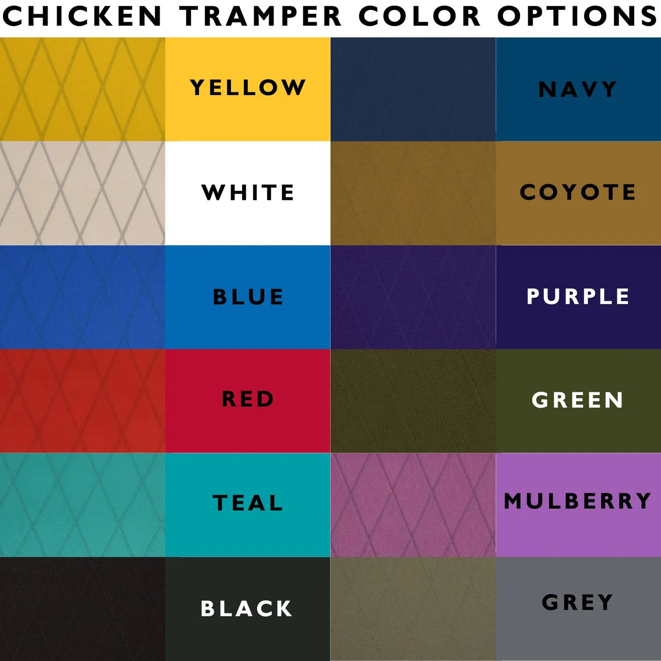Chicken Tramper - Shoulder Strap Zipper Pocket
