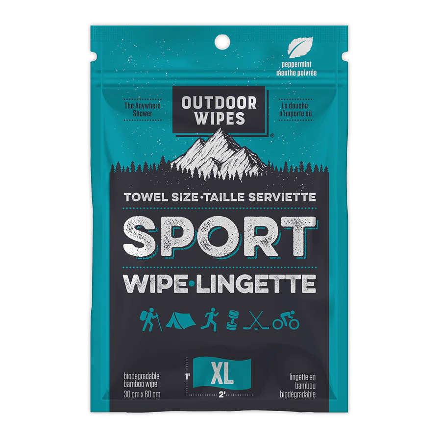 Outdoor Wipes - Sport Wipes XL Towel Size