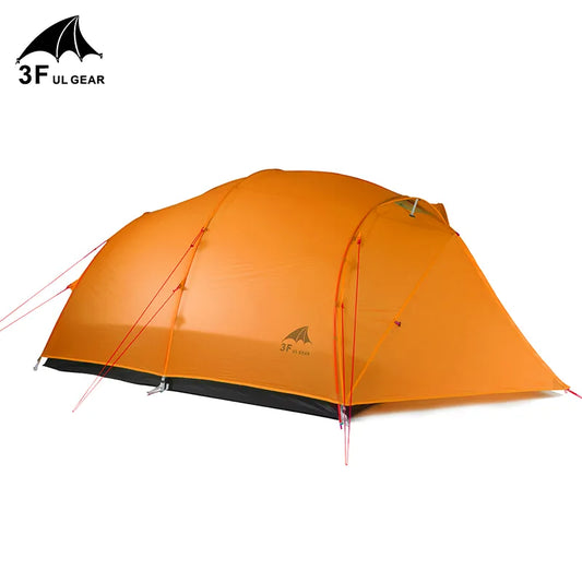 3F UL - Qinkong 4 Person Backpacking Tent + Footprint