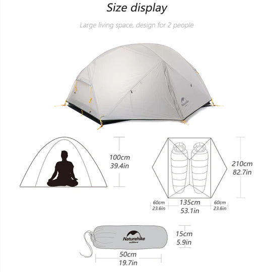 Naturehike  - Mongar 2 Person Tent