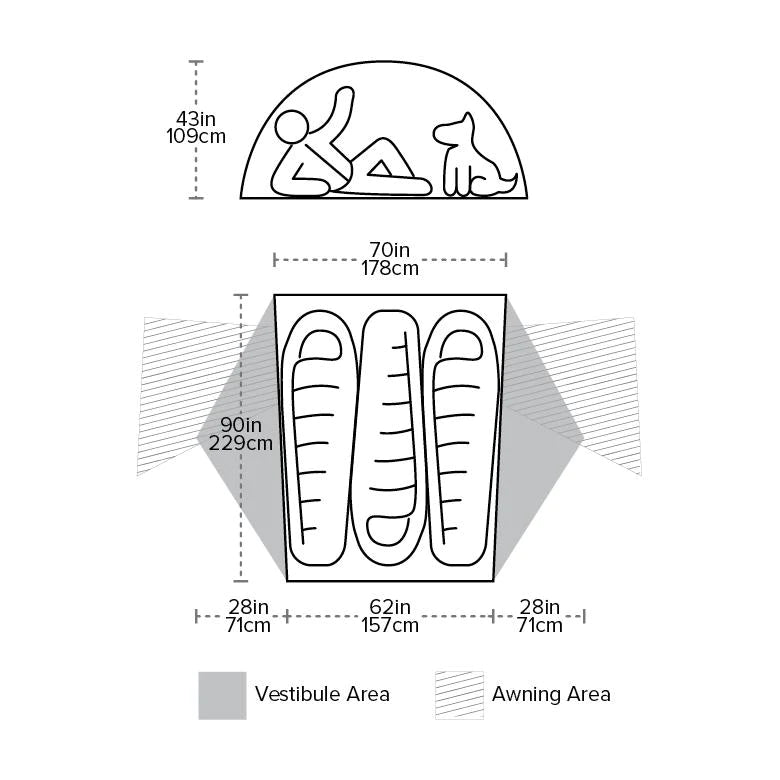 Big Agnes - Copper Spur HV UL 3