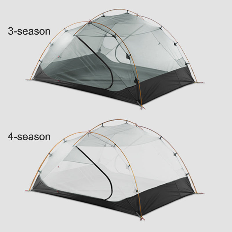 3F UL - Qinkong 3 Person Backpacking Tent + Footprint