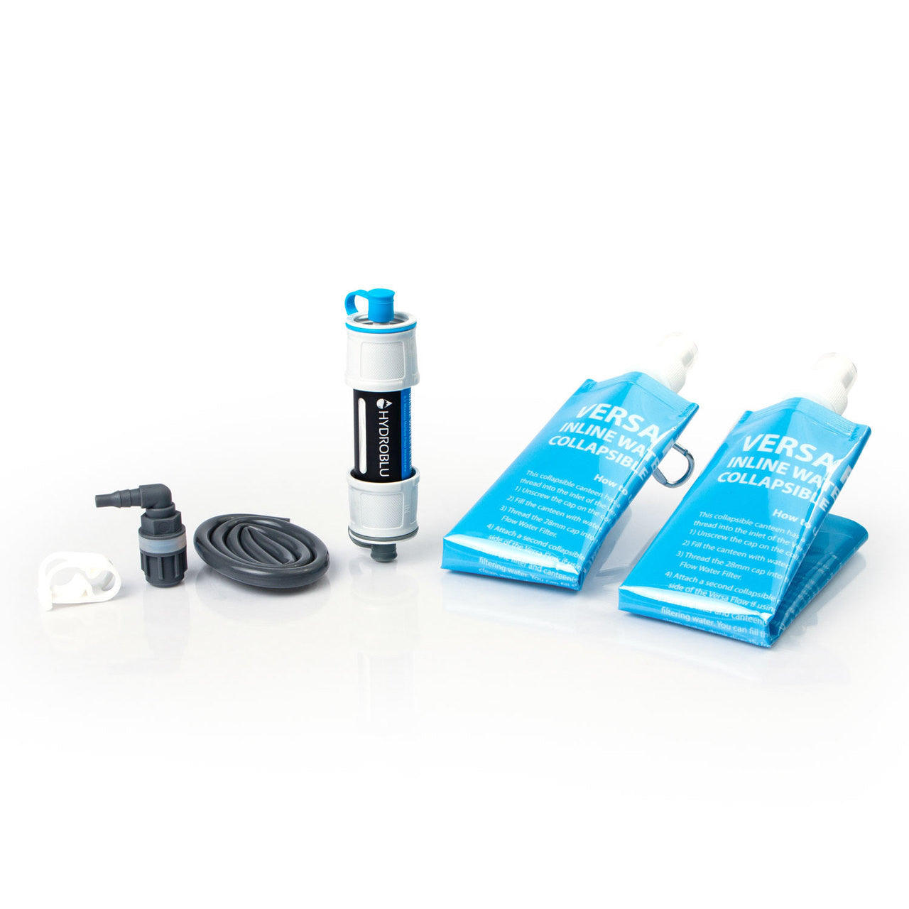 Hydroblu Versa Flow Light-Weight Water Filter Package