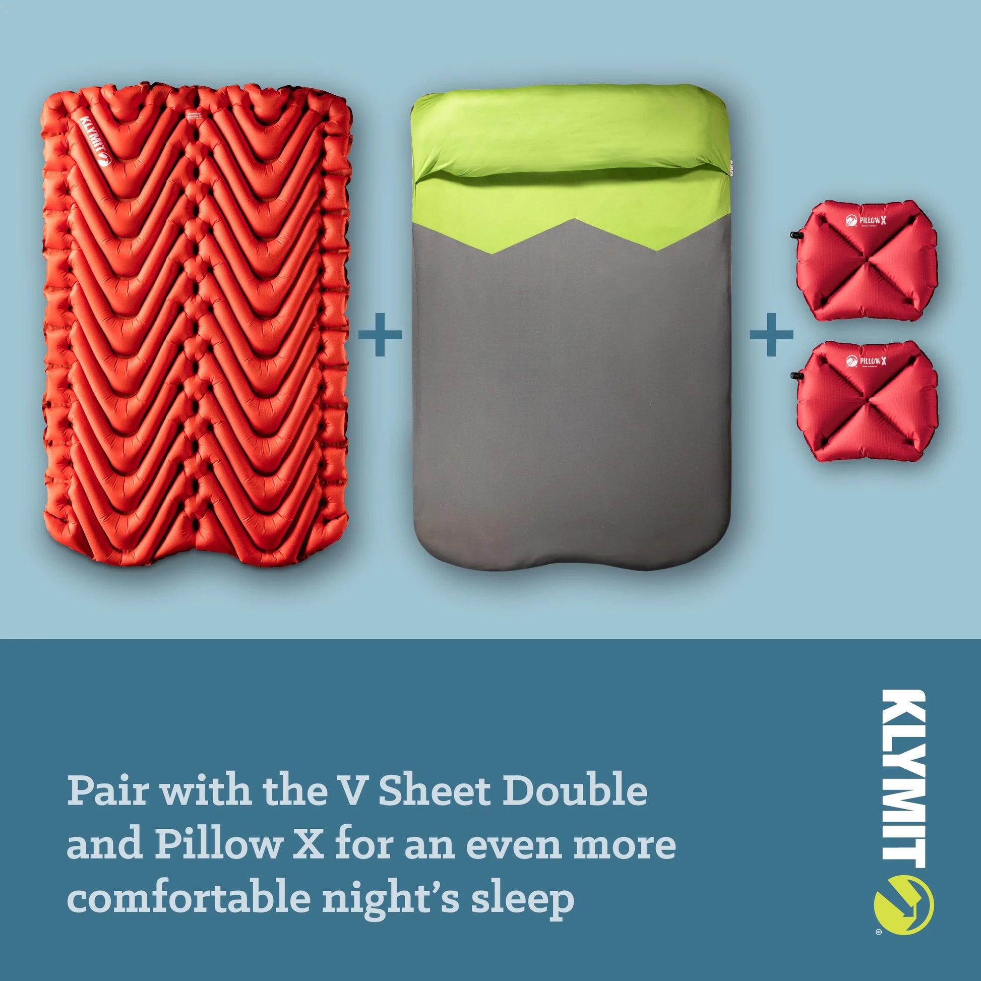 Klymit Insulated Double V Sleeping Pad Geartrade