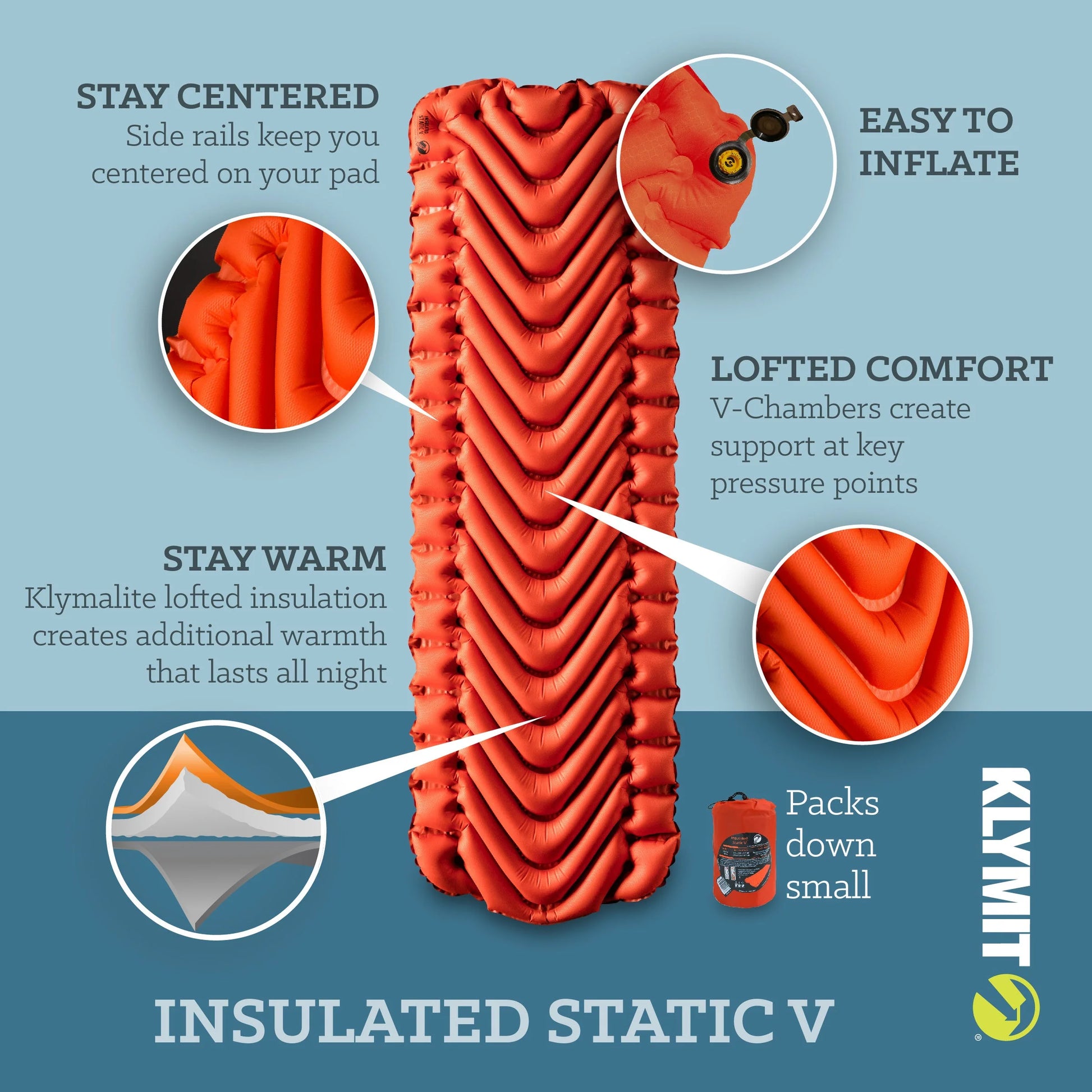 Klymit insulated sleeping pad best sale