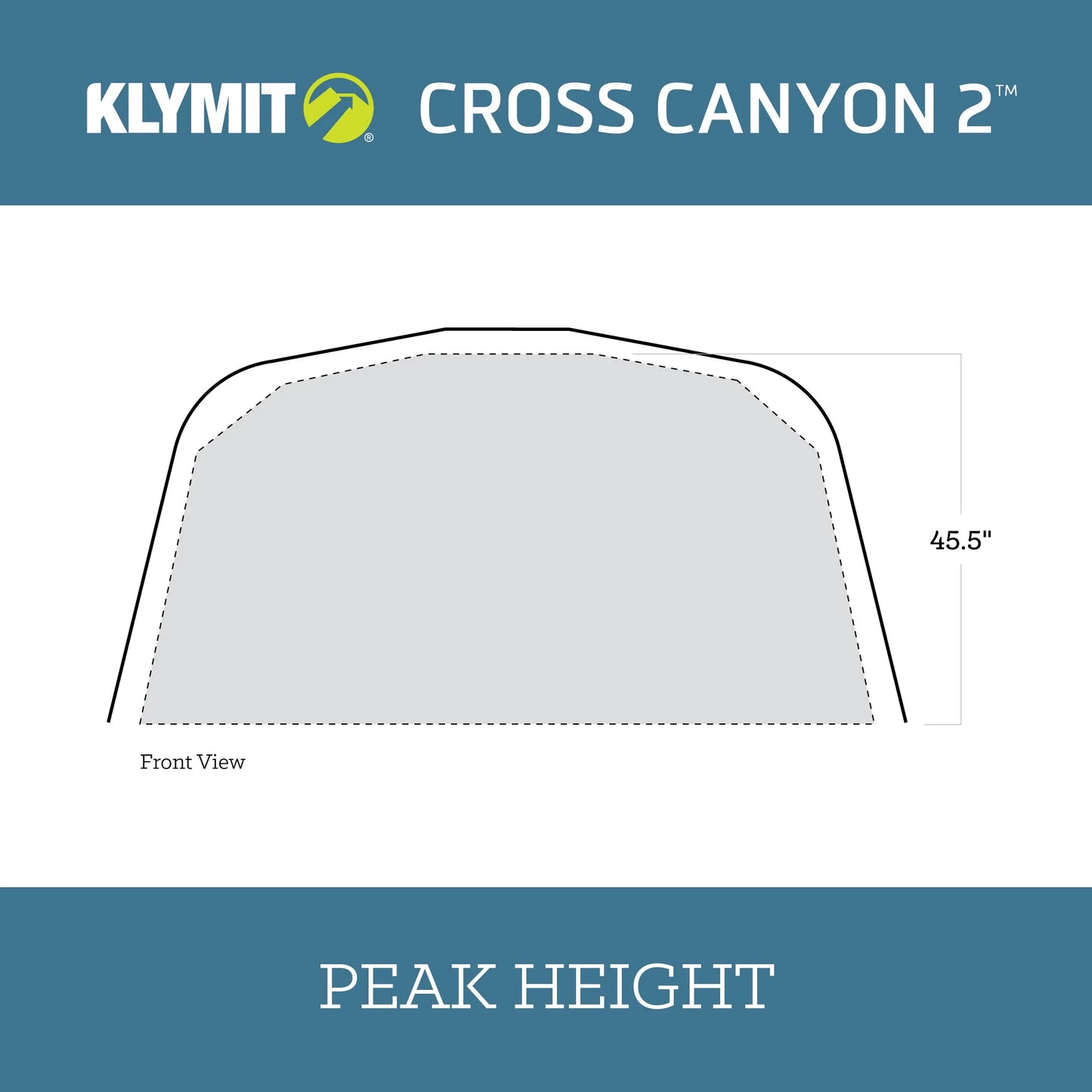 Klymit - Cross Canyon 2 Person Tent