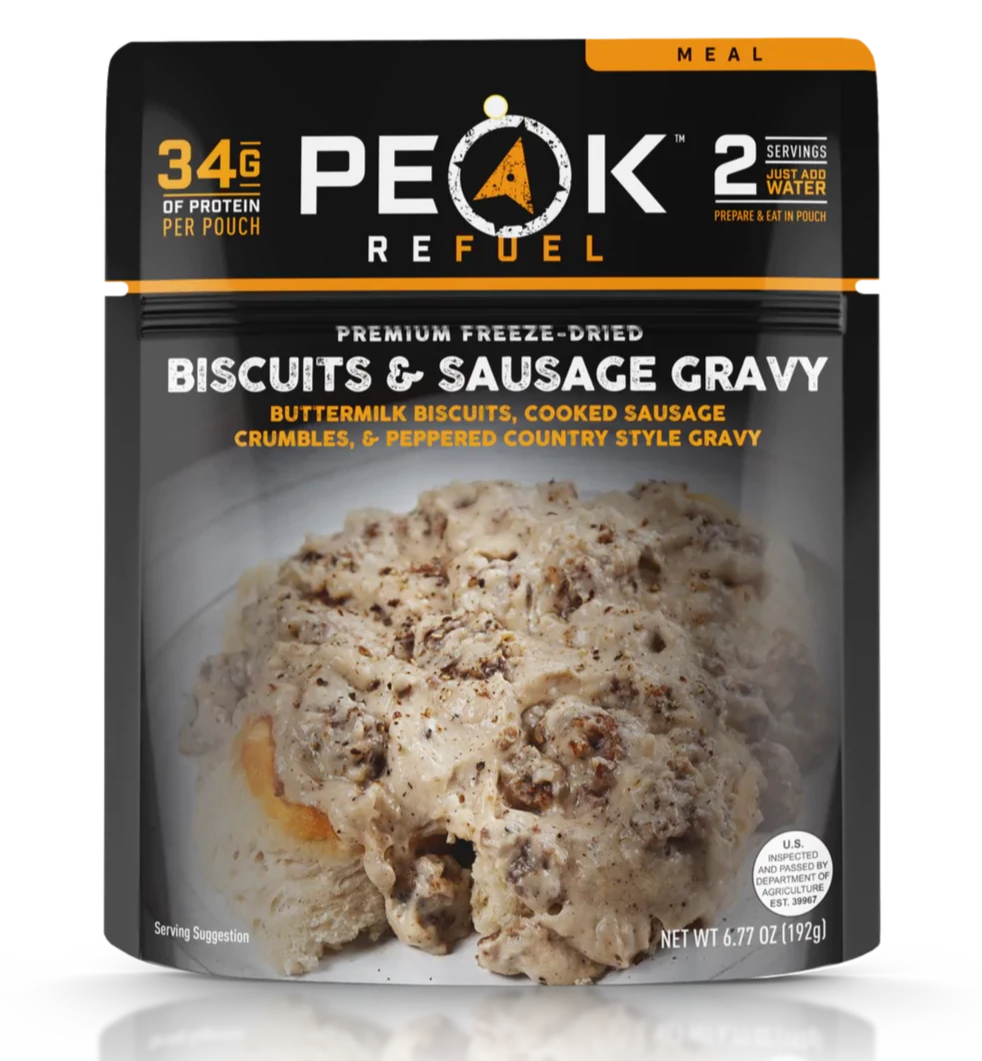 Peak Refuel  - Biscuit Sausage and Gravy