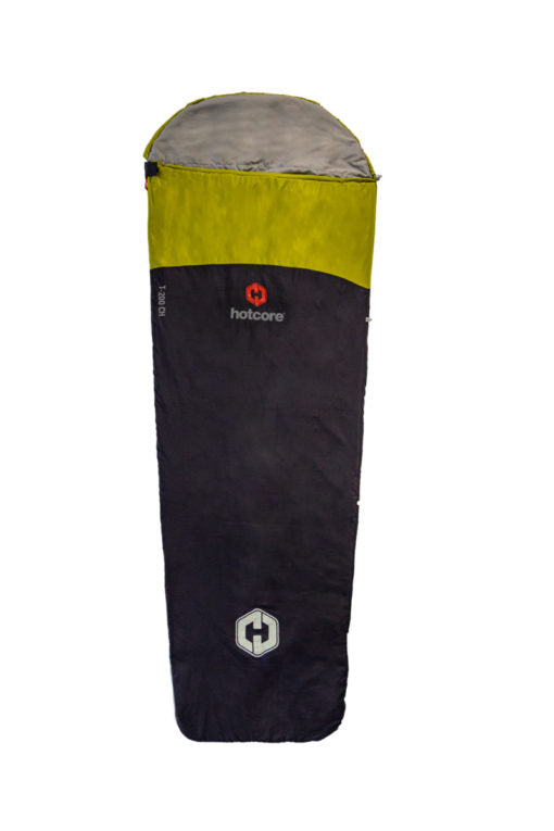 Hotcore - T-200 Backpacking Sleeping Bag - Tapered Mummy (-10°C)