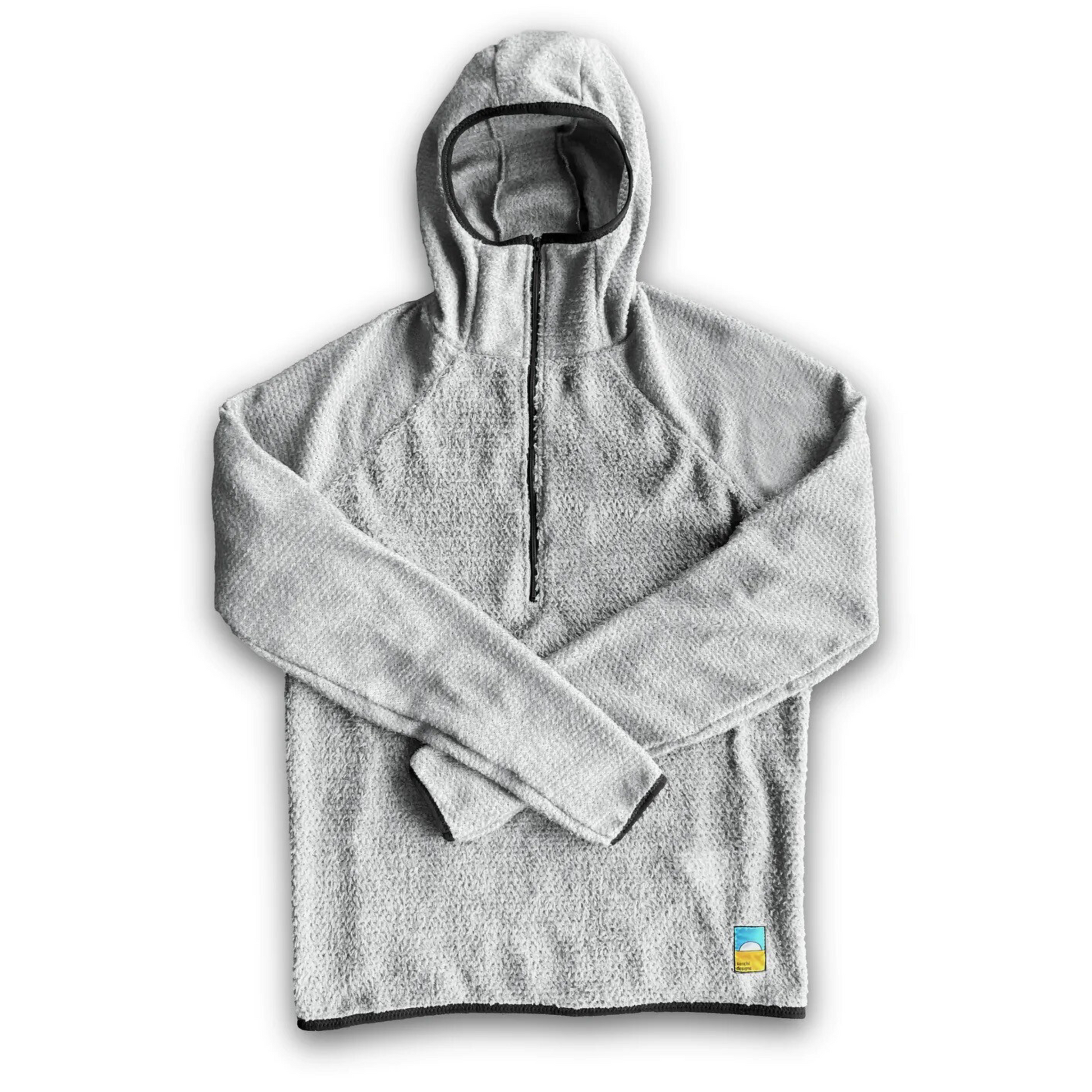 Senchi Designs LARK HOODIE ダークブラウン フリース LOGO Senchi Designs LARK HOODIE ダークブラウン フリース LOGO