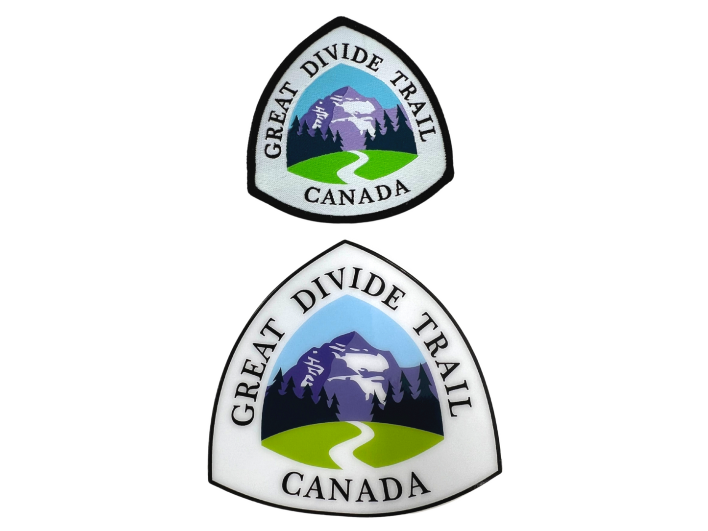 The Great Divide Trail Association - Sticker And Iron On Patch