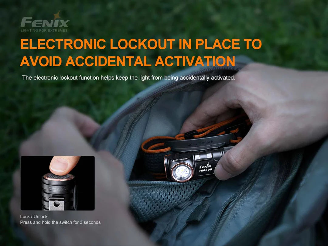 Fenix HM50R V2.0 Rechargeable Multi Purpose Headlamp