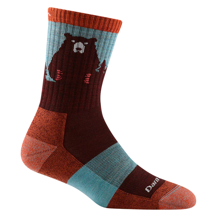 Darn Tough - 1970 Women's Hiker Bear Town Micro Crew Sock Lightweight with Cushion