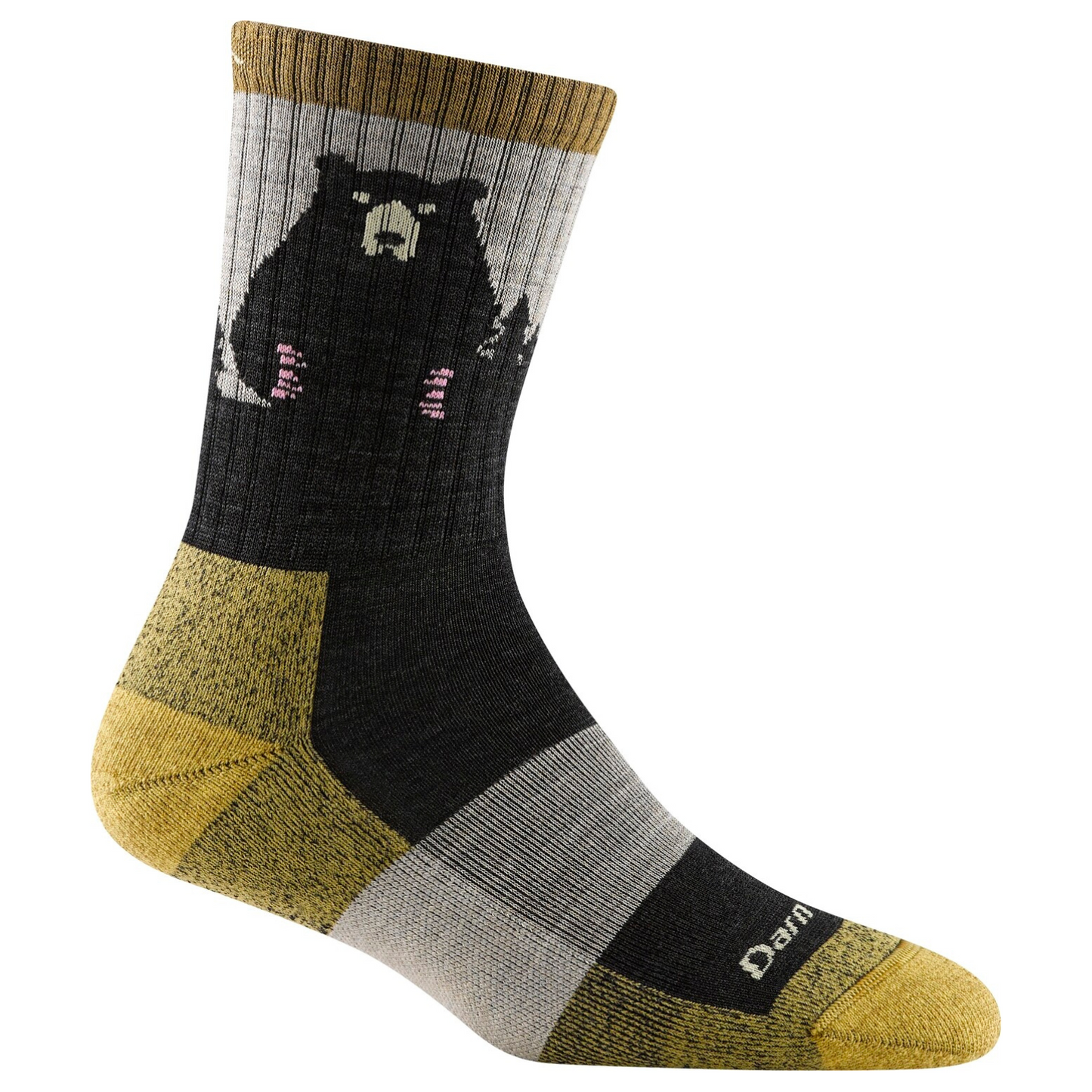 Darn Tough - 1970 Women's Hiker Bear Town Micro Crew Sock Lightweight with Cushion